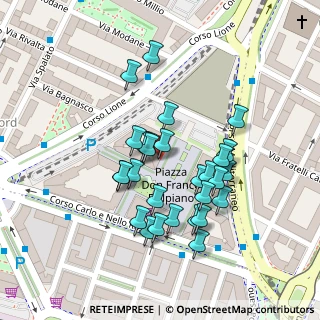 Mappa Piazza Don Franco Delpiano, 10129 Torino TO, Italia (0.08214)