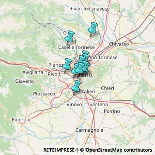 Mappa Piazza Don Franco Delpiano, 10129 Torino TO, Italia (6.01909)