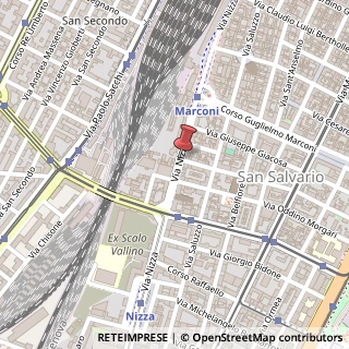 Mappa Via Federico Campana,  1, 10125 Torino, Torino (Piemonte)