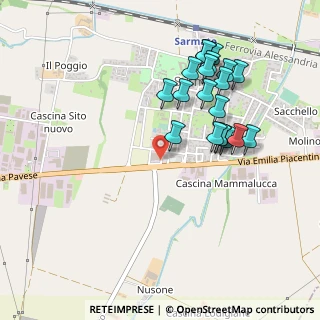 Mappa Via Emilia, 29010 Sarmato PC, Italia (0.487)