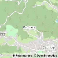 Mapa Coazze