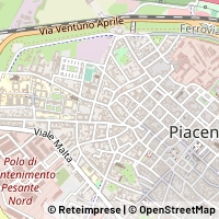 Mapa Piacenza