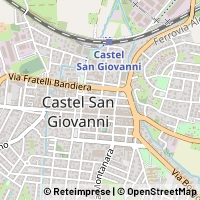 Map Castel San Giovanni