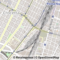 Mapa Torino