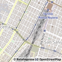 Mapa Torino