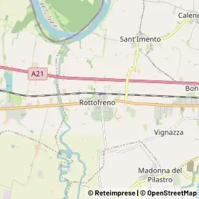 Mappa Rottofreno