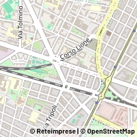 Mapa Torino