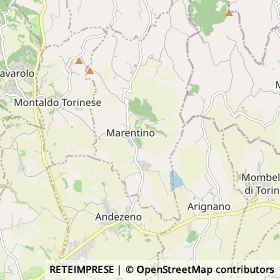 Mappa Marentino