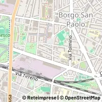 Kaart Torino