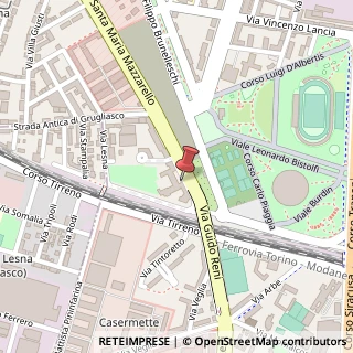 Mappa Via Santa Maria Mazzarello, 102, 10142 Torino, Torino (Piemonte)