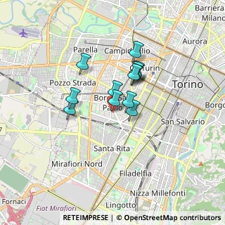 Mappa Via Renier Rodolfo, 10141 Torino TO, Italia (1.18167)