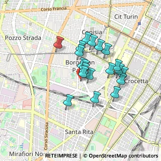Mappa Via Renier Rodolfo, 10141 Torino TO, Italia (0.682)