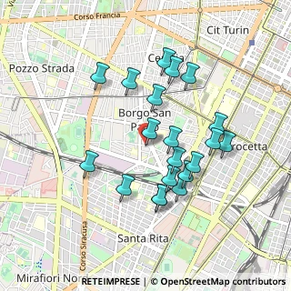 Mappa Via Renier Rodolfo, 10141 Torino TO, Italia (0.8435)