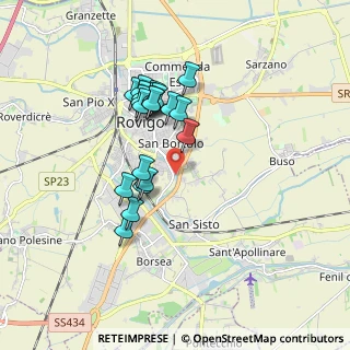 Mappa Via Silvio Barucchello, 45100 Rovigo RO, Italia (1.5095)