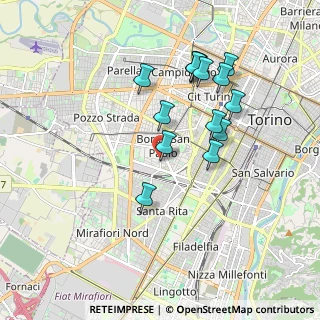 Mappa Via Tolmino, 10141 Torino TO, Italia (1.75143)