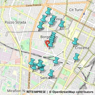 Mappa Via Tolmino, 10141 Torino TO, Italia (0.938)