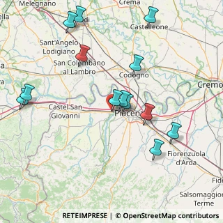 Mappa Via Fornace, 29010 San Nicolò PC, Italia (17.45)