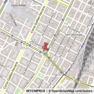 Mappa Corso Re Umberto, 9, 10129 Torino, Torino (Piemonte)
