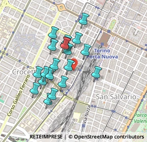 Mappa Via S. Secondo, 10128 Torino TO, Italia (0.3825)