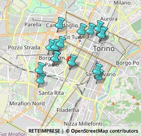 Mappa Corso Duca degli Abruzzi, 10129 Torino TO, Italia (1.57875)