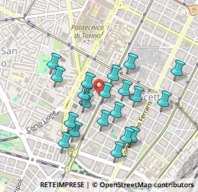 Mappa Corso Duca degli Abruzzi, 10100 Torino TO, Italia (0.416)