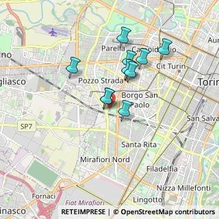 Mappa Corso Carlo Piaggia, 10141 Torino TO, Italia (1.42727)