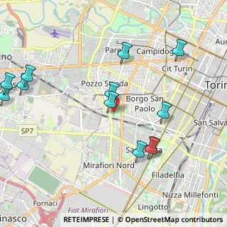 Mappa Corso Carlo Piaggia, 10141 Torino TO, Italia (2.455)