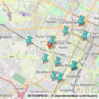 Mappa Corso Carlo Piaggia, 10141 Torino TO, Italia (2.30917)