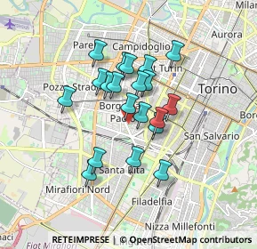 Mappa Corso Racconigi, 10129 Torino TO, Italia (1.3225)