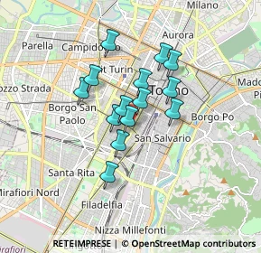 Mappa Corso Luigi Einaudi, 10128 Torino TO, Italia (1.22786)