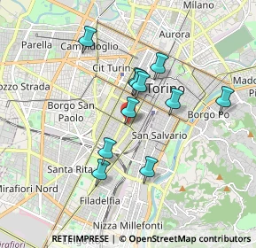 Mappa Corso Luigi Einaudi, 10128 Torino TO, Italia (1.48818)