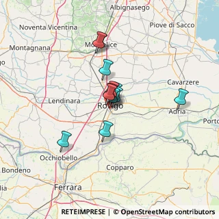 Mappa Via Marmolada, 45100 Rovigo RO, Italia (8.90917)