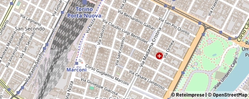 Mappa Turin