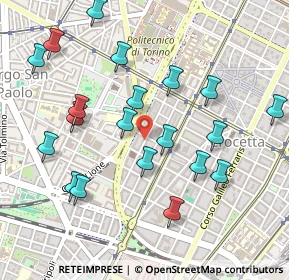 Mappa Via Giovanni da Verrazzano, 10129 Torino TO, Italia (0.529)