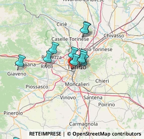 Mappa Via Giovanni da Verrazzano, 10129 Torino TO, Italia (12.10545)