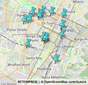 Mappa Via Giovanni da Verrazzano, 10129 Torino TO, Italia (1.77333)