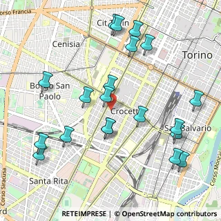 Mappa 10129 Torino TO, Italia (1.1635)