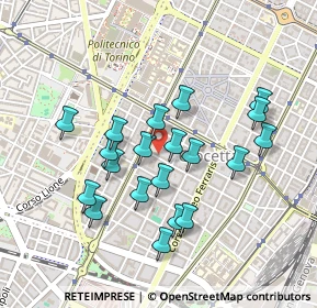 Mappa Via Cristoforo Colombo, 10100 Torino TO, Italia (0.4165)