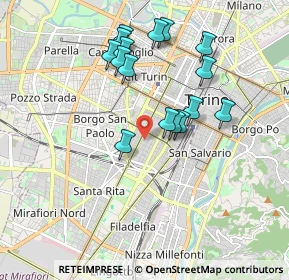 Mappa 10129 Torino TO, Italia (1.74188)