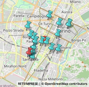 Mappa 10129 Torino TO, Italia (1.49368)