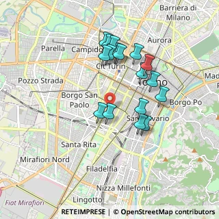 Mappa 10129 Torino TO, Italia (1.64941)