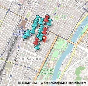 Mappa Via Claudio Luigi Berthollet, 10125 Torino TO, Italia (0.3155)