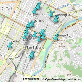 Mappa Via Claudio Luigi Berthollet, 10125 Torino TO, Italia (0.921)