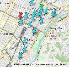 Mappa Via Claudio Luigi Berthollet, 10125 Torino TO, Italia (1.01)