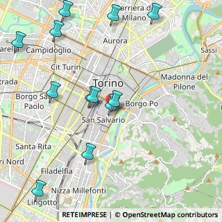 Mappa Via Claudio Luigi Berthollet, 10125 Torino TO, Italia (2.5075)