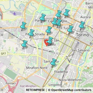 Mappa Largo S. Paolo, 10141 Torino TO, Italia (2.11769)