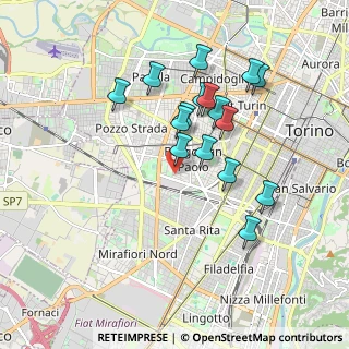Mappa Largo S. Paolo, 10141 Torino TO, Italia (1.67563)