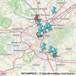 Mappa Via Rodolfo Renier, 10141 Torino TO, Italia (6.5325)
