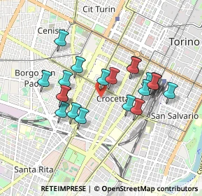 Mappa Via Bove Giacomo, 10129 Torino TO, Italia (0.79)