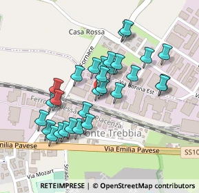 Mappa Via Bonina Est, 29010 San Nicolò PC, Italia (0.2)